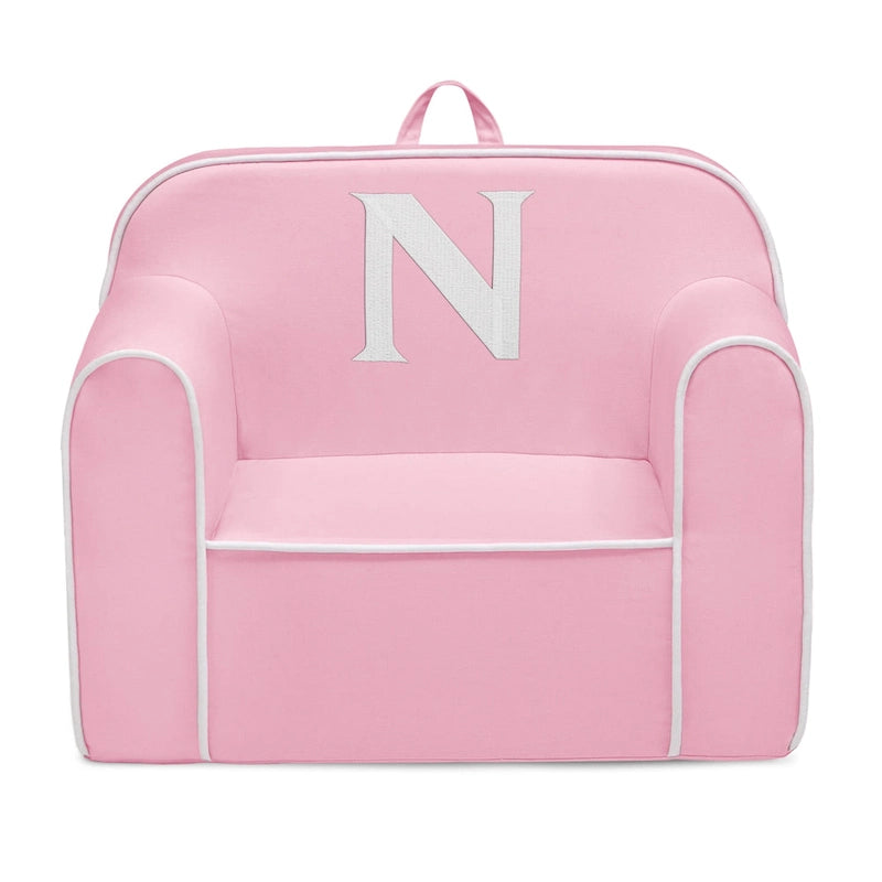 Delta Children Personalized Monogram Cozee Chair - Customize with Letter N