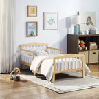 Lit pour enfant, style bas, coloris naturel/noir/blanc/bleu marine, pour 1 enfant
