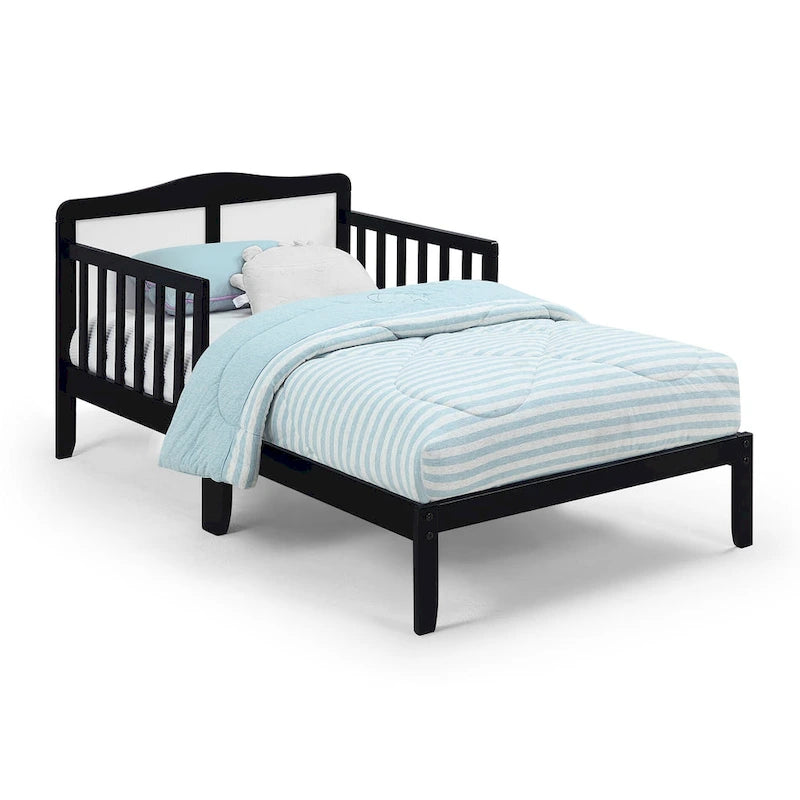 Lit pour enfant, style bas, coloris naturel/noir/blanc/bleu marine, pour 1 enfant