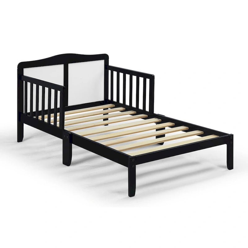 Lit pour enfant, style bas, coloris naturel/noir/blanc/bleu marine, pour 1 enfant