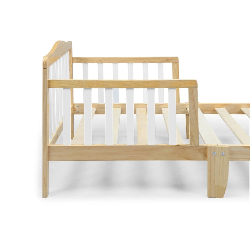 Lit pour enfant, style bas, coloris naturel/noir/blanc/bleu marine, pour 1 enfant