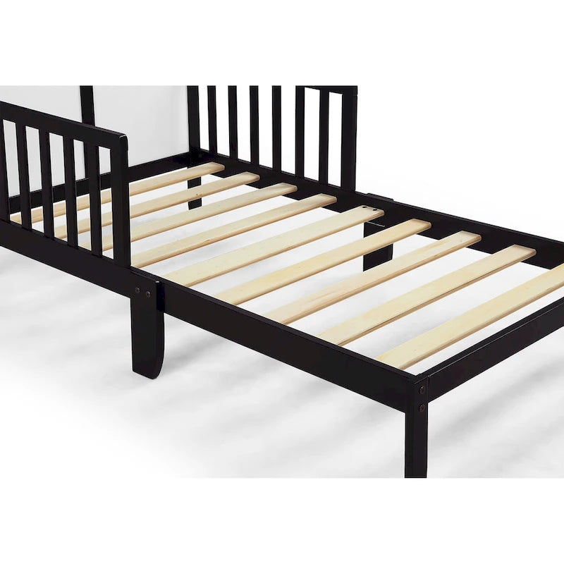 Lit pour enfant, style bas, coloris naturel/noir/blanc/bleu marine, pour 1 enfant