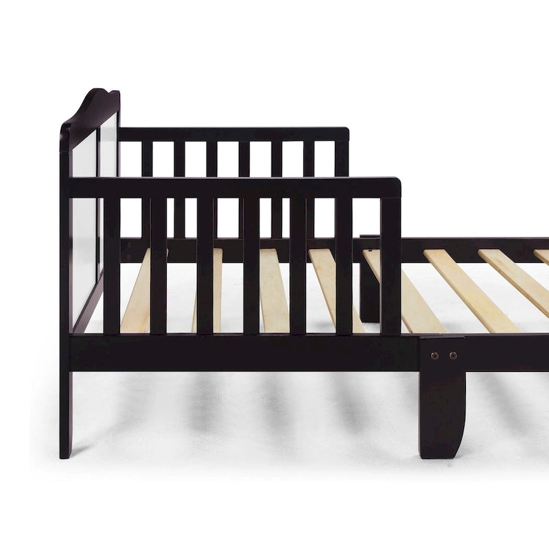 Lit pour enfant, style bas, coloris naturel/noir/blanc/bleu marine, pour 1 enfant