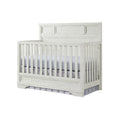 Foundry 56 Wide Traditional Wood Convertible Crib, White Dove