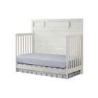 Lit de bébé convertible traditionnel 4-en-1 blanc – 1 enfant