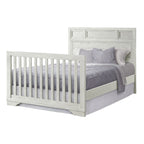 Lit de bébé convertible traditionnel 4-en-1 blanc – 1 enfant