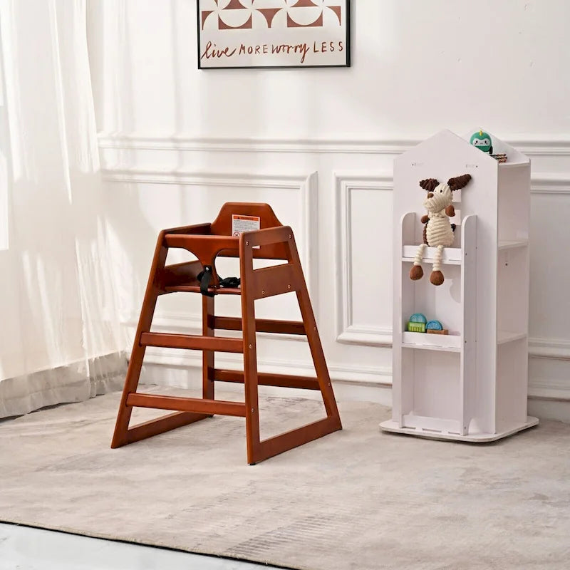 Wooden Feeding Baby Booster Chair