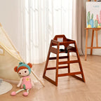Rehausseur de chaise en bois naturel/noyer/acajou, style chaise haute, 1 enfant