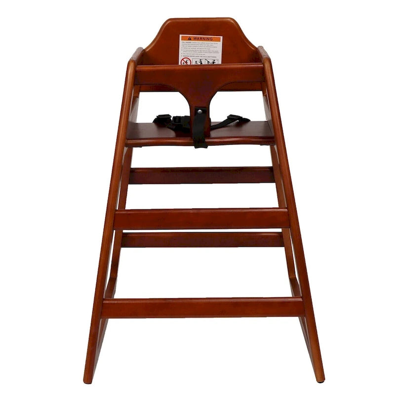 Rehausseur de chaise en bois naturel/noyer/acajou, style chaise haute, 1 enfant