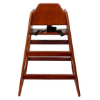 Rehausseur de chaise en bois naturel/noyer/acajou, style chaise haute, 1 enfant
