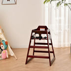 Rehausseur de chaise en bois naturel/noyer/acajou, style chaise haute, 1 enfant