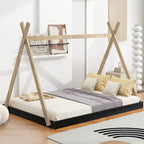 Tent Floor Bed with Triangle Structure