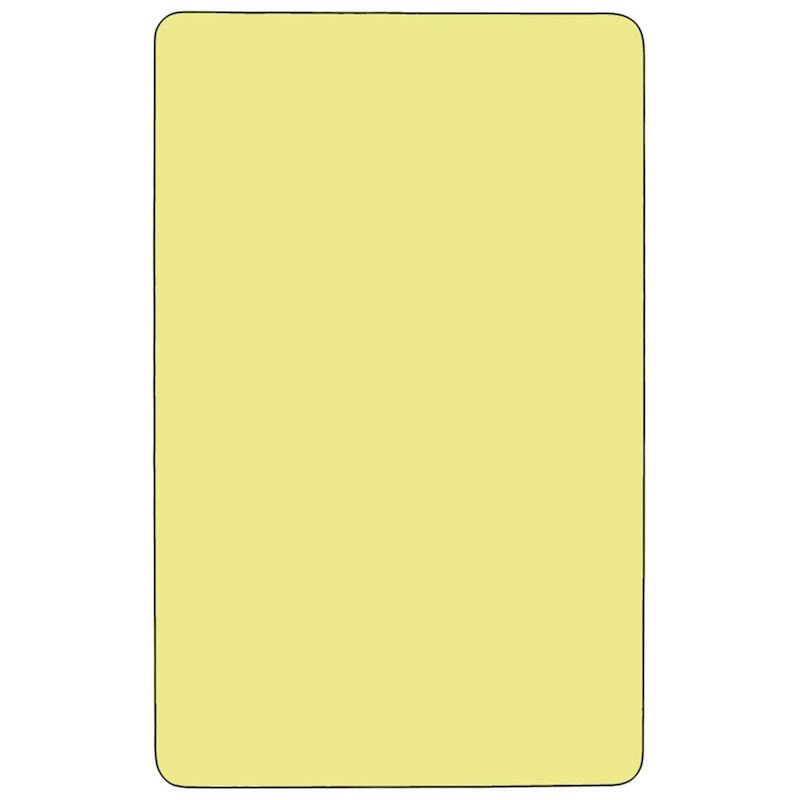 Table d'activités stratifiée à chaud 30 l. x 48 L. – Pieds courts réglables