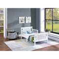 Lit pour tout-petits avec panneaux réversibles – Blanc / Bleu nuit / Gris / Noir, pour 1 enfant