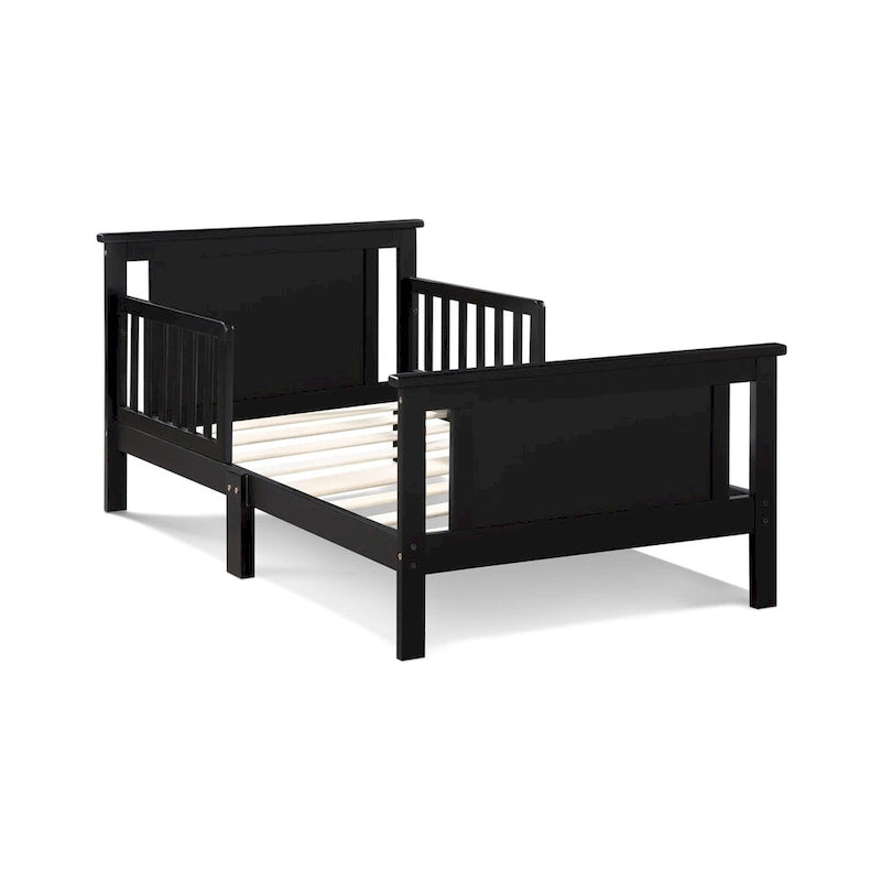 Lit pour tout-petits avec panneaux réversibles – Blanc / Bleu nuit / Gris / Noir, pour 1 enfant