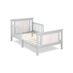Lit pour tout-petits avec panneaux réversibles – Blanc / Bleu nuit / Gris / Noir, pour 1 enfant
