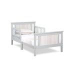 Lit pour tout-petits avec panneaux réversibles – Blanc / Bleu nuit / Gris / Noir, pour 1 enfant