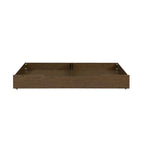 Olivia 41 Wide Traditional Wood Trundle, Rosewood Brown