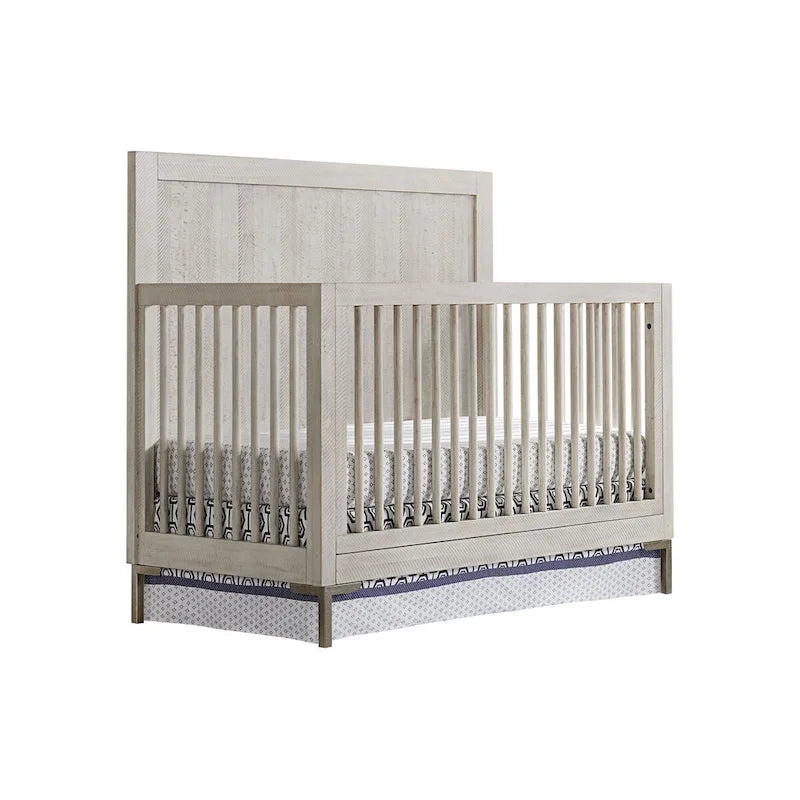 Beck 55 Wide Convertible Crib, Willow Gray