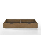 Highland 76 Wide Farmhouse Trundle, Sand Dune Brown
