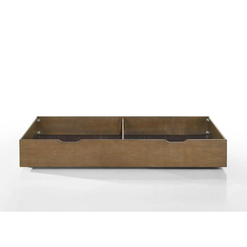 Highland 76 Wide Farmhouse Trundle, Sand Dune Brown