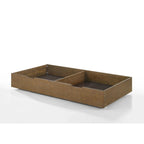 Lit gigogne Sand Dune Wood, style ferme, pour enfant