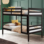 Twin Bunk Bed Children Wooden Bunk Beds Solid Hardwood