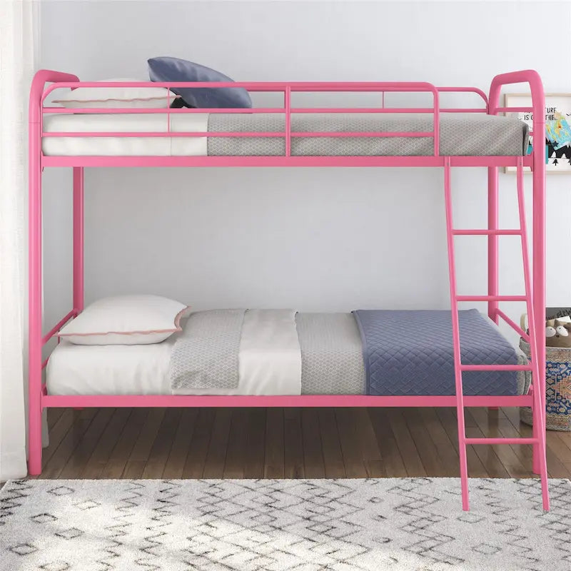 Avenue Greene Edison Twin over Twin Metal Bunk Bed